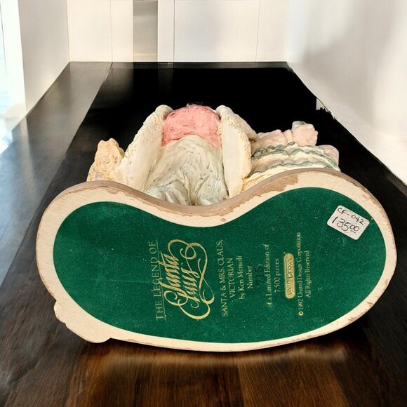 The Legend of Santa by Ken Memoli Victorian Mr. &Mrs. Claus Signed & Numbered - Picture 7 of 9